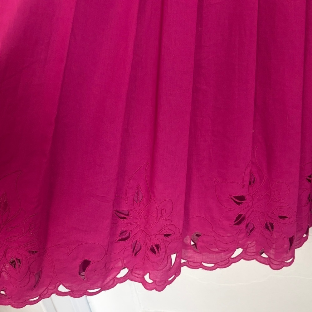Jones Wear Sleeveless Fuchsia Midi Dress - Picture 8 of 10
